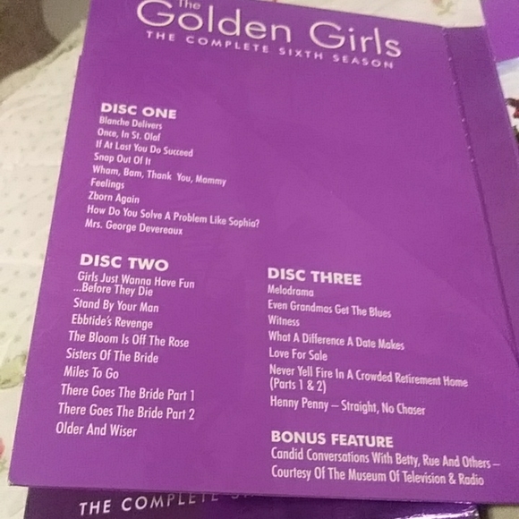 The Golden Girls Sixth Season - Picture 3 of 6